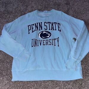 Champion Light Blue Penn State University Sweater